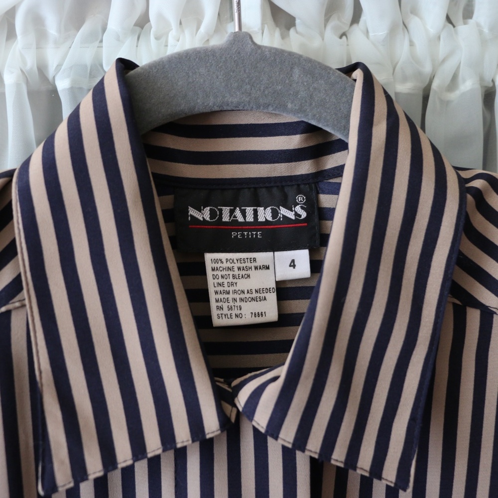 Notations Petite Polyester Blouse - image 4